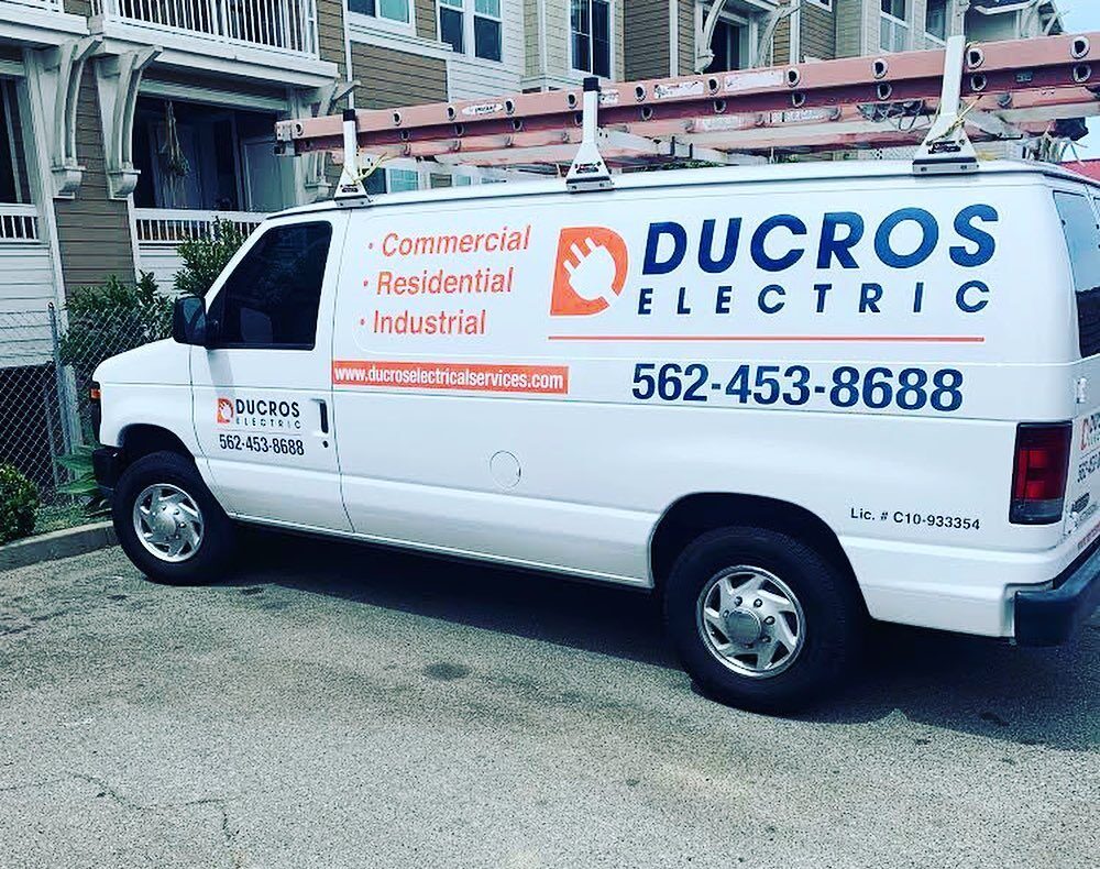 Long Beach Electrician - Ducros Electric Ford van